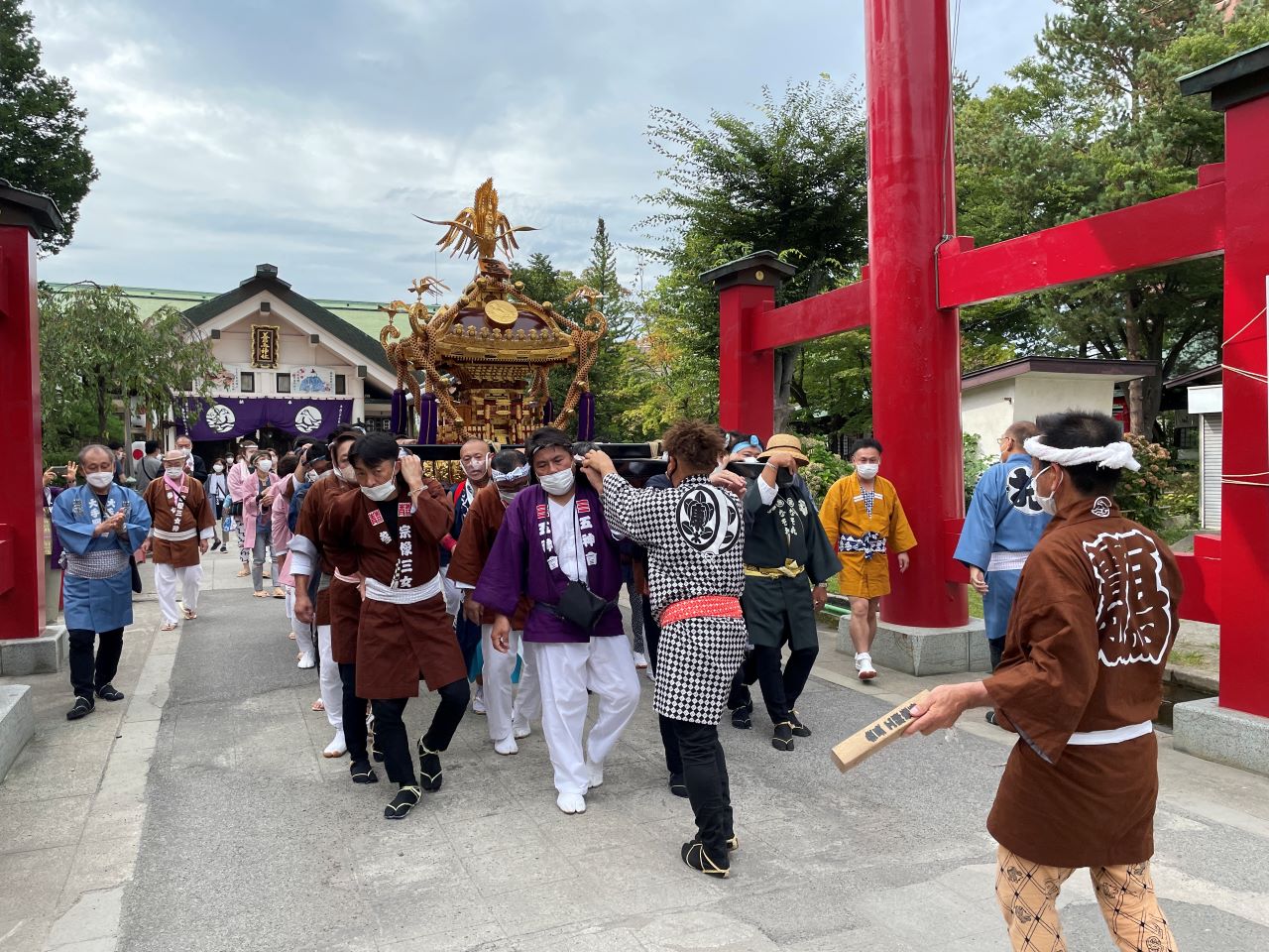 三之宮御披露目渡御2日目の様子8